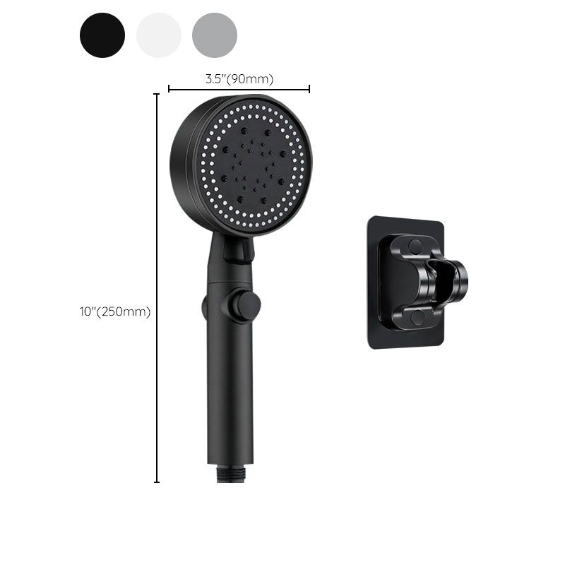 BowLift | Contemporary Showerhead Combination Handheld Shower Plastic Wall Mount Round Showerhead