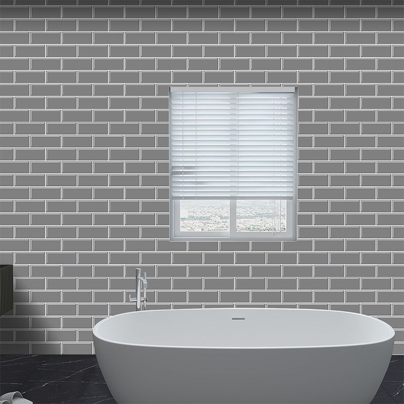BowLift | Tile Peel & Stick Rectangle Waterproof Solid Plastic Peel & Stick Subway Tile for Shower