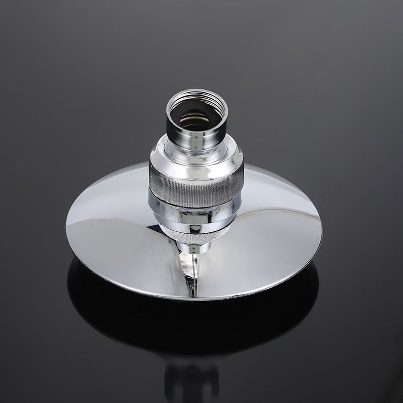BowLift | Round Shape Shower Head Modern Swiveling Wall Mounted Fixed Shower Head
