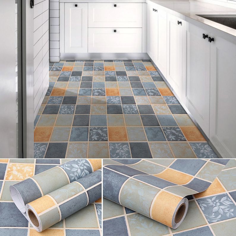BowLift | Modern PVC Floor Geometric Pattern Peel and Stick Vinyl Plank Floor