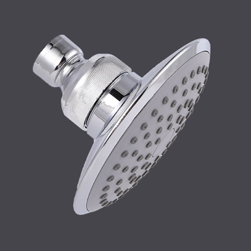 BowLift | Round Shape Shower Head Modern Swiveling Wall Mounted Fixed Shower Head