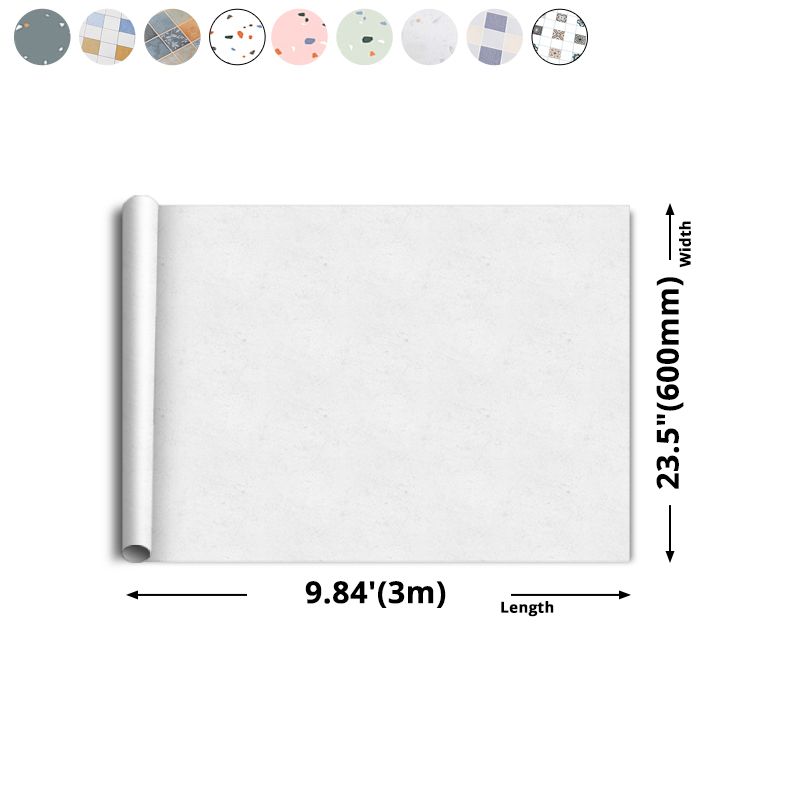 BowLift | Modern PVC Floor Geometric Pattern Peel and Stick Vinyl Plank Floor