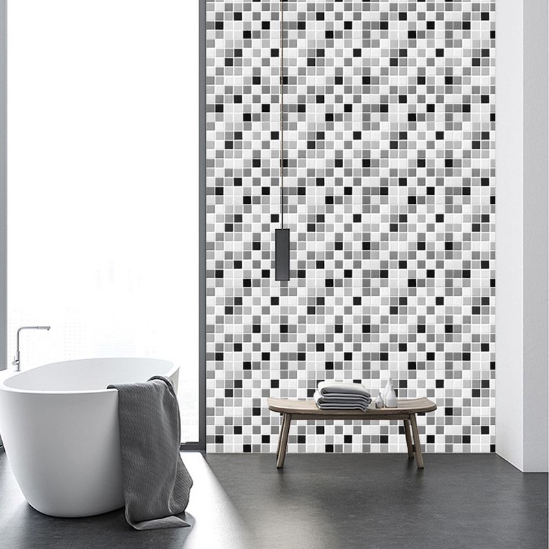 BowLift | Tile Stripping & Gluing Square Mosaic PVC Stain Resistant Stripping and Gluing Plates for Shower 5 Pack