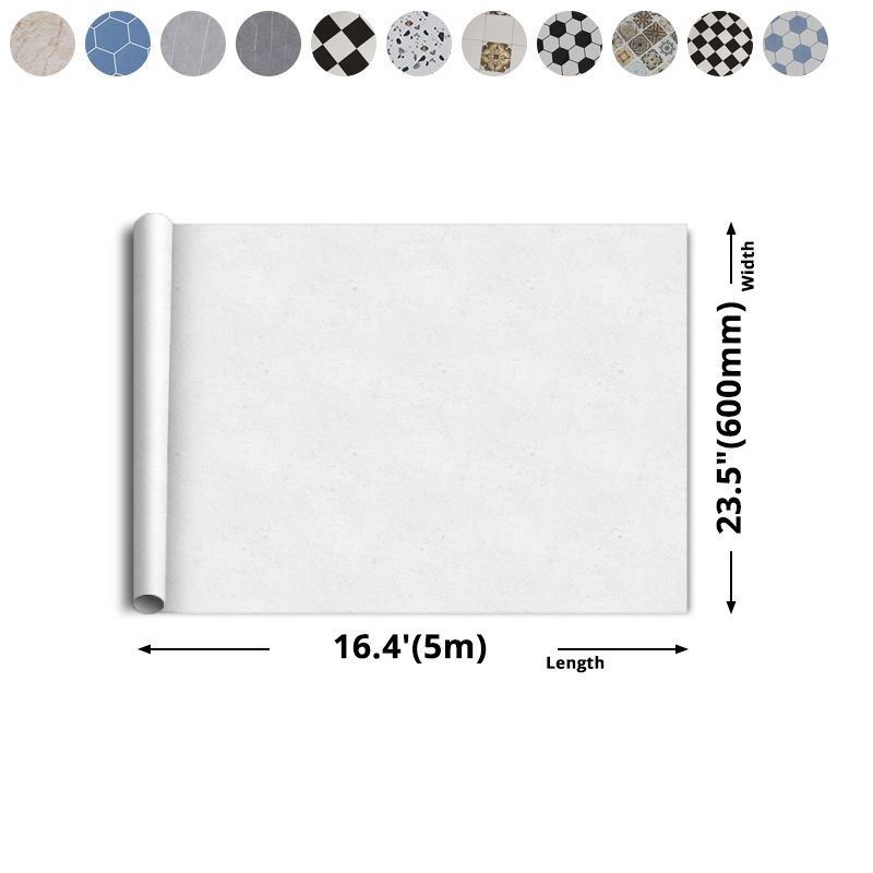 BowLift | Modern PVC flooring Peel and Stick porcelain tile look vinyl plank flooring