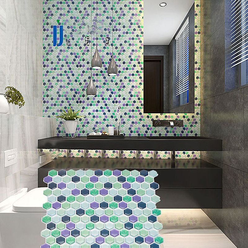 BowLift | Colorful Mosaic Peel & Stick Tile Waterproof for Back Wall