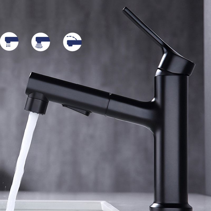 BowLift | Round Vessel Sink Bathroom Faucet Simple Style Faucet with Brass Material