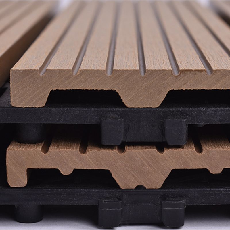 BowLift | Wooden Floor Tile Solid Color Click Lock Non-Slip Outdoor Terrace