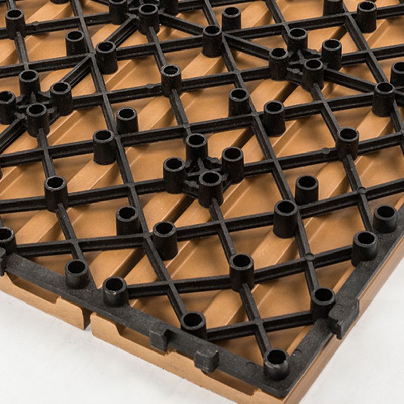 BowLift | Wooden Floor Tile Solid Color Click Lock Non-Slip Outdoor Terrace