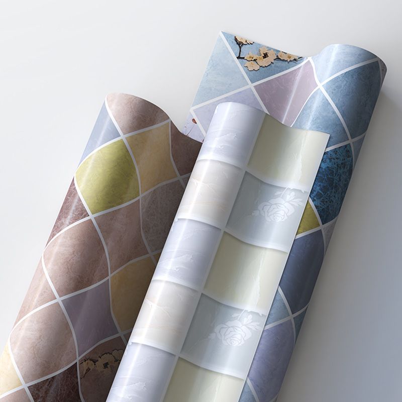 BowLift | Peel and Stick Wall Tile Plastic Square Mosaic Waterproof Peel and Stick Wall Tile