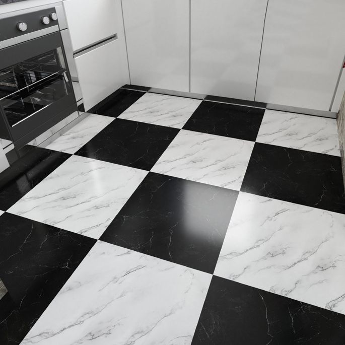 BowLift | Peel and Stick Vinyl Floor Low Gloss PVC Flooring with Marble Look