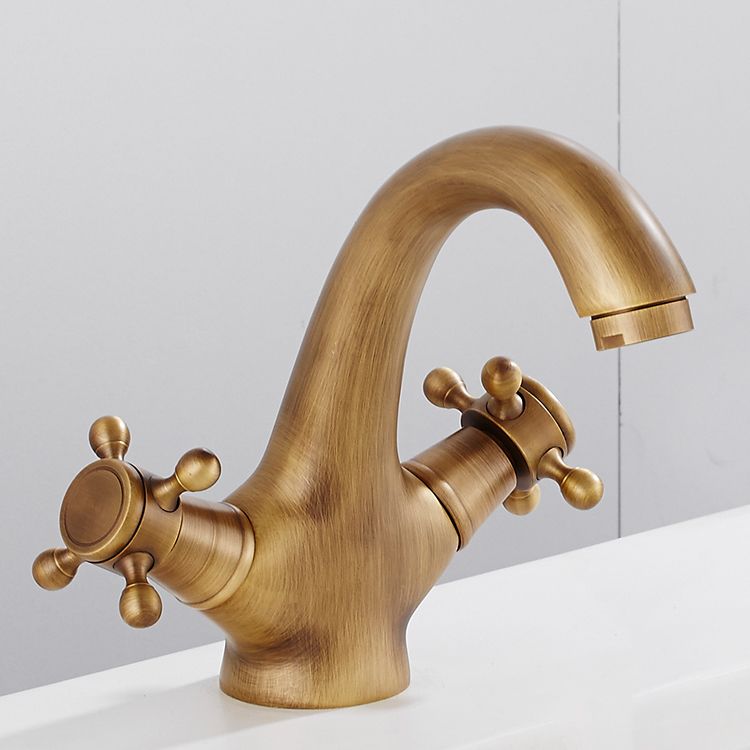 BowLift | Vintage Wide Spread Bathroom Faucet Industrial Lever Sink Faucet