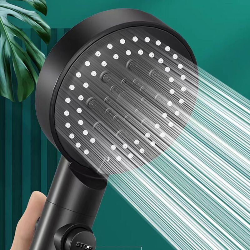 BowLift | Round Handheld Showerhead Plastic Adjustable Spray Pattern Showerhead for Home
