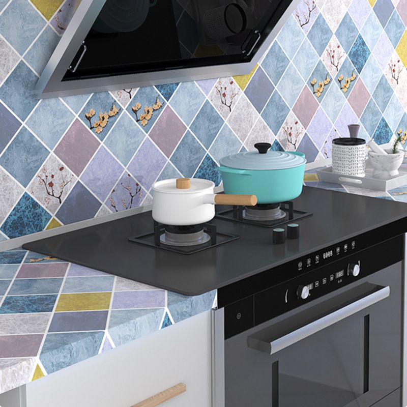BowLift | Peel and Stick Wall Tile Plastic Square Mosaic Waterproof Peel and Stick Wall Tile