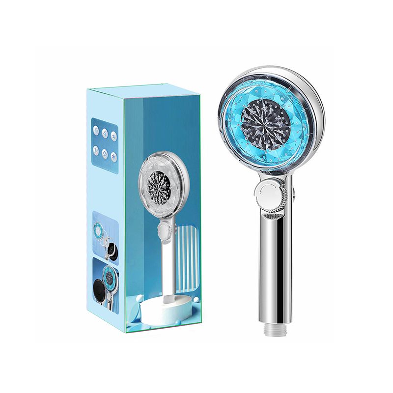 BowLift | Contemporary Handheld Shower Head Round Filter Ball Spray Head With Digital Display