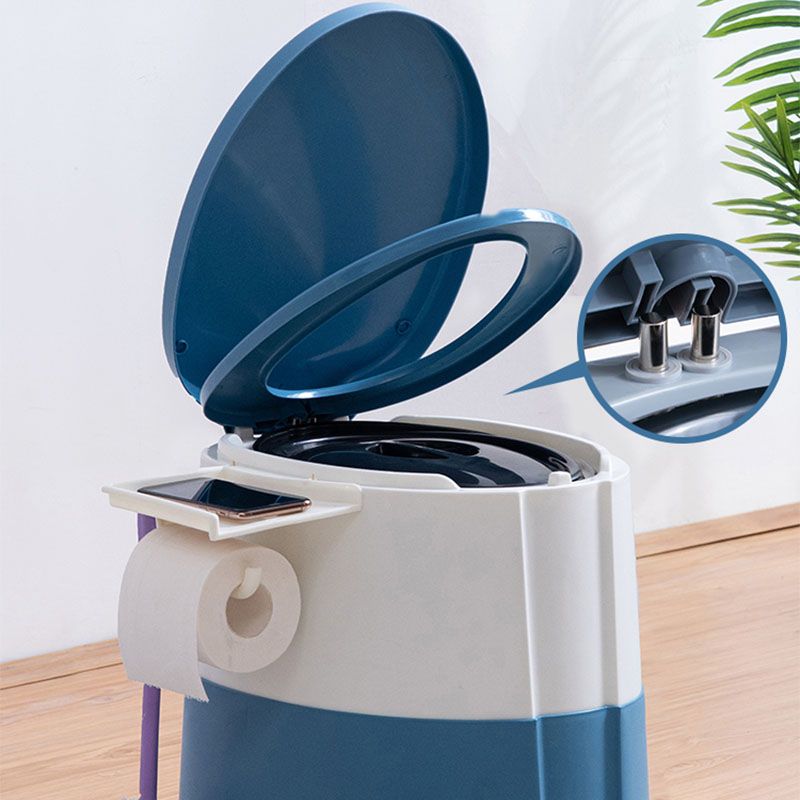 BowLift | Contemporary plastic floor-mounted toilet bowl with toilet seat for the bathroom