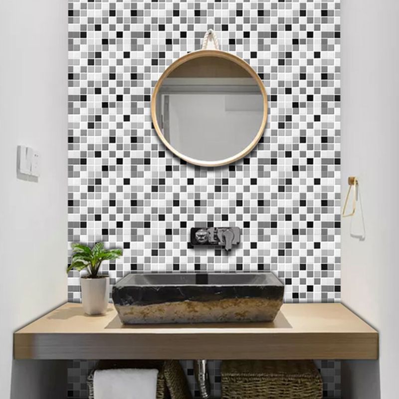 BowLift | Tile Stripping & Gluing Square Mosaic PVC Stain Resistant Stripping and Gluing Plates for Shower 5 Pack