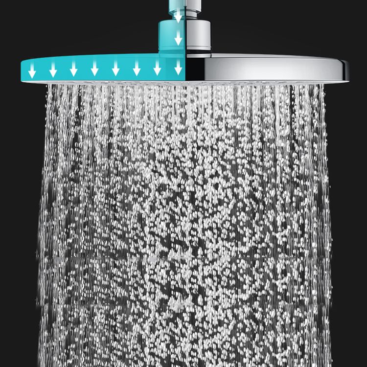 BowLift | Round solid shower metal modern shower head combination for the bathroom
