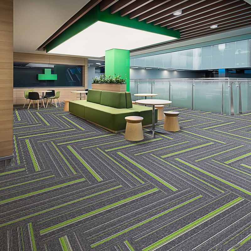 BowLift | Dark Color Level Loop Carpet Tile Non-Slip Self-Adhesive Indoor Office Carpet Tiles