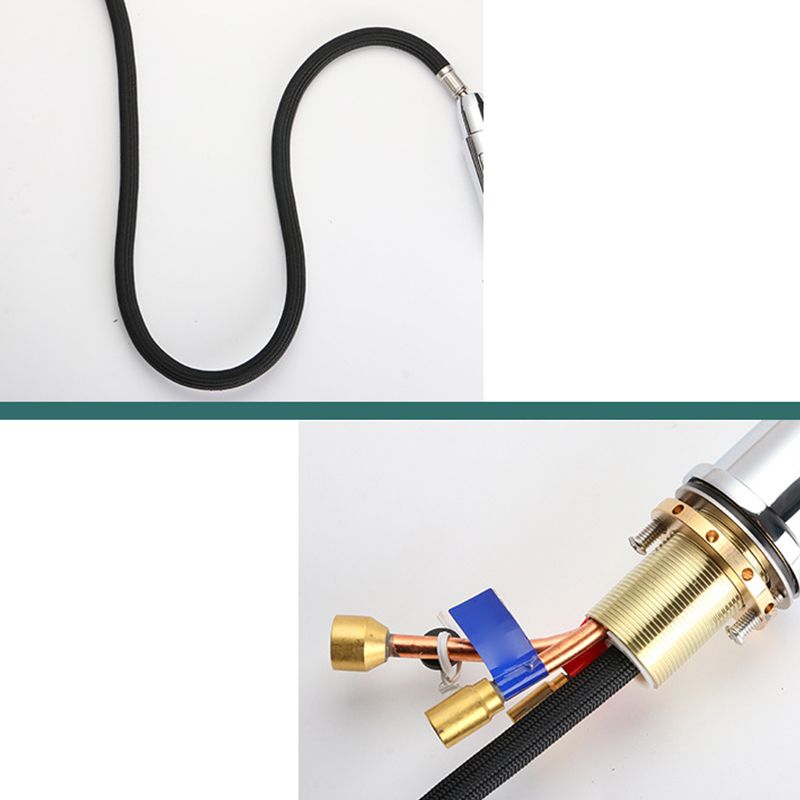 BowLift | Contemporary Basin Faucet Copper Pure Color Single Lever Retractable Basin Faucet