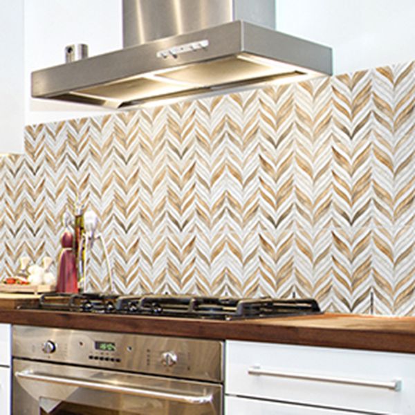 BowLift | Contemporary Mosaic Tile Peel and Stick Tile Kitchen Backsplash Peel and Stick Wall Tile