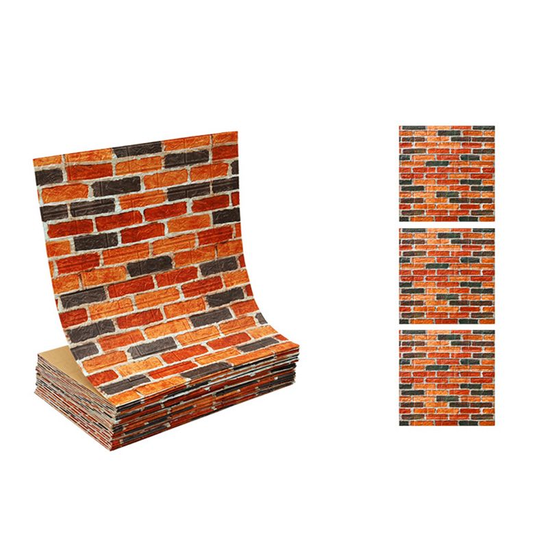BowLift | Industrial Wall Panel 3D Brick Wall Panels Waterproof Stickers Wall Tiles Set of 10