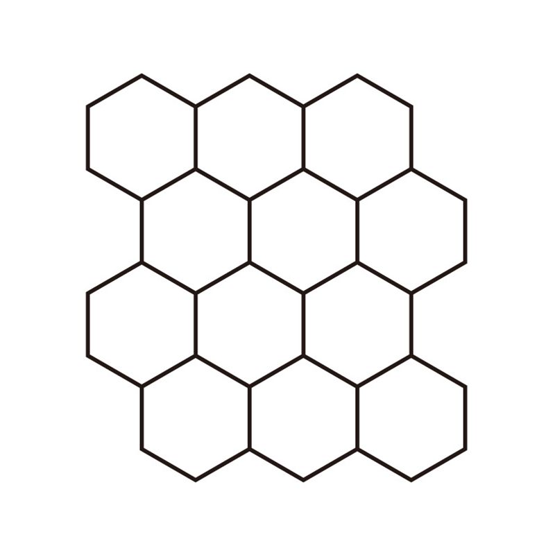 BowLift | Peel and Stick Hexagonal Tiles Waterproof Peel & Stick Tile for Shower 2-Pack