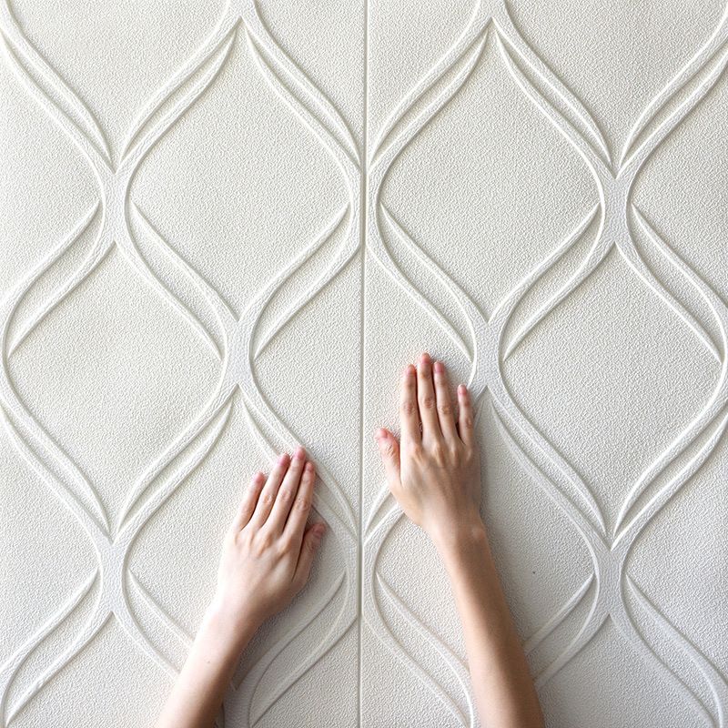 BowLift | Contemporary waterproof wall planks striped brick bedroom wall panels