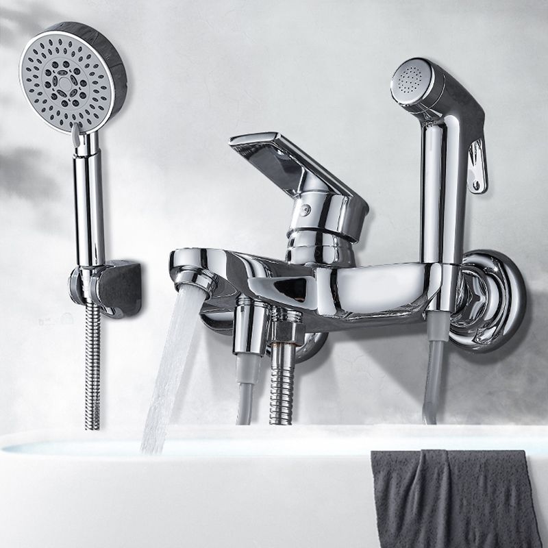 BowLift | Popular Bathtub Filler Wall-Mounted Lever Handle Fixed Bathtub Faucet Trim