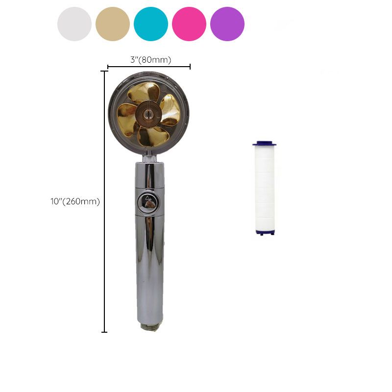 BowLift | Contemporary Handheld Supercharged Showerhead Round Spray Head