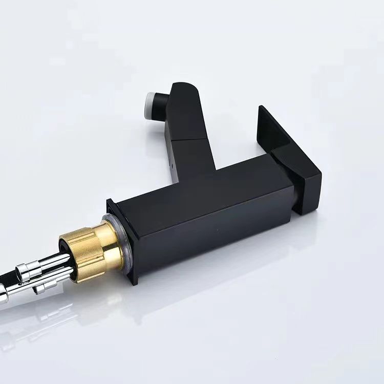 BowLift | Lever handle faucet Contemporary pull-out faucet for the bathroom