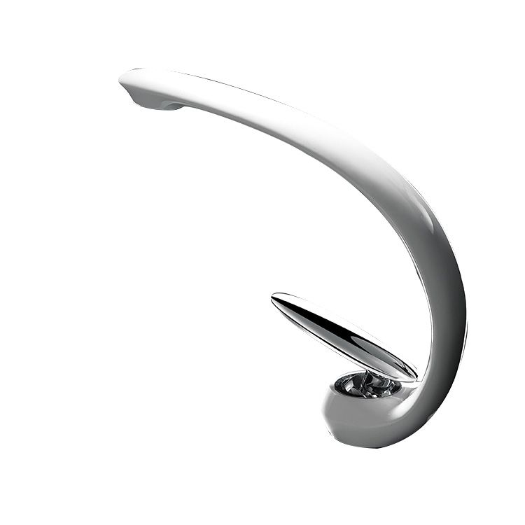 BowLift | Unique Bathroom Waterfall Spout Brass Basin Faucet