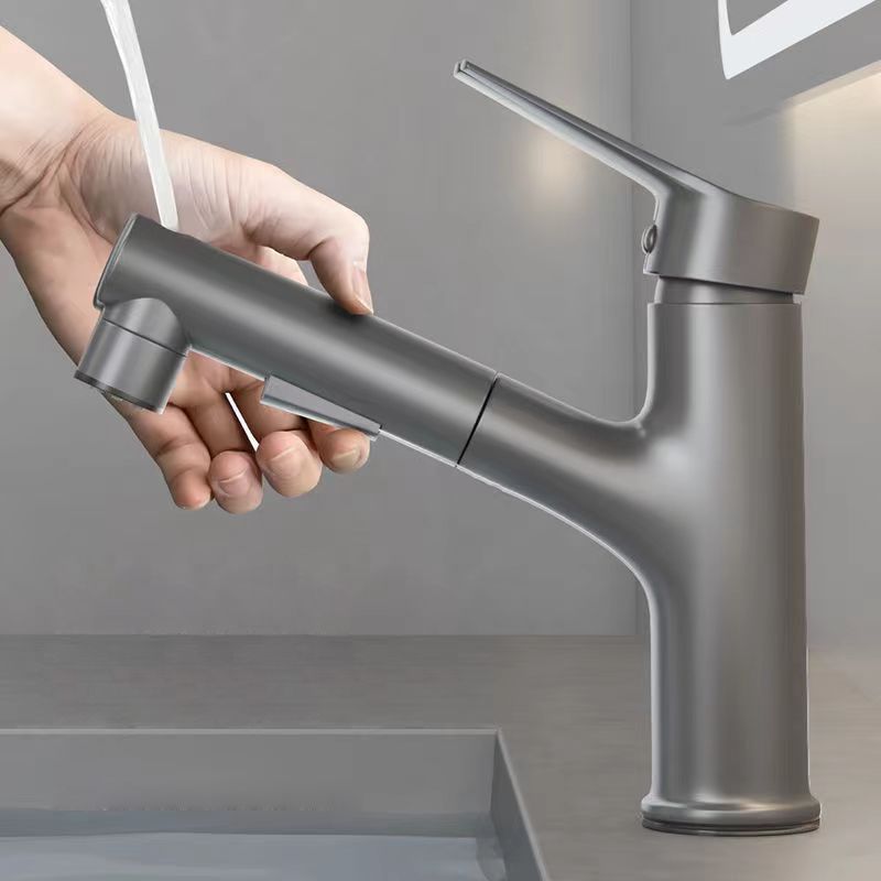 BowLift | Contemporary Basin Faucet Pure Color Low Arc Basin Faucet for the Bathroom