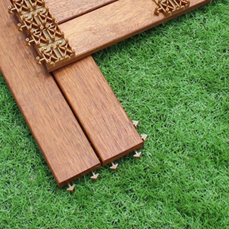 BowLift | Basic Wood Tile Set Composite Layable Patio Tiles