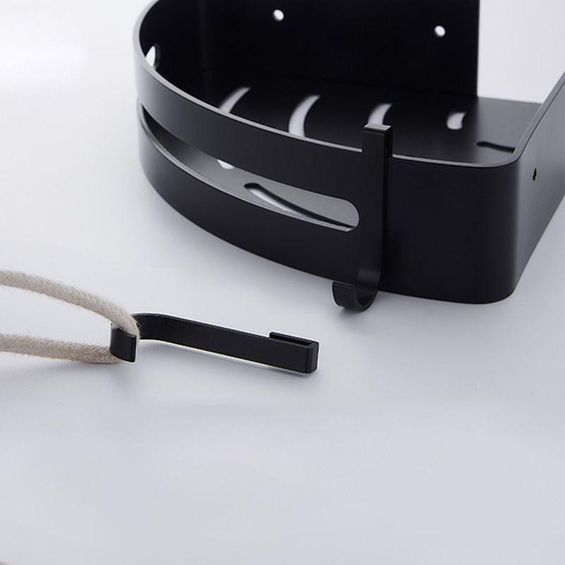 BowLift | Black Bathroom Set Modern 1/2/3 - Piece Anti-Rust Bathroom Rack