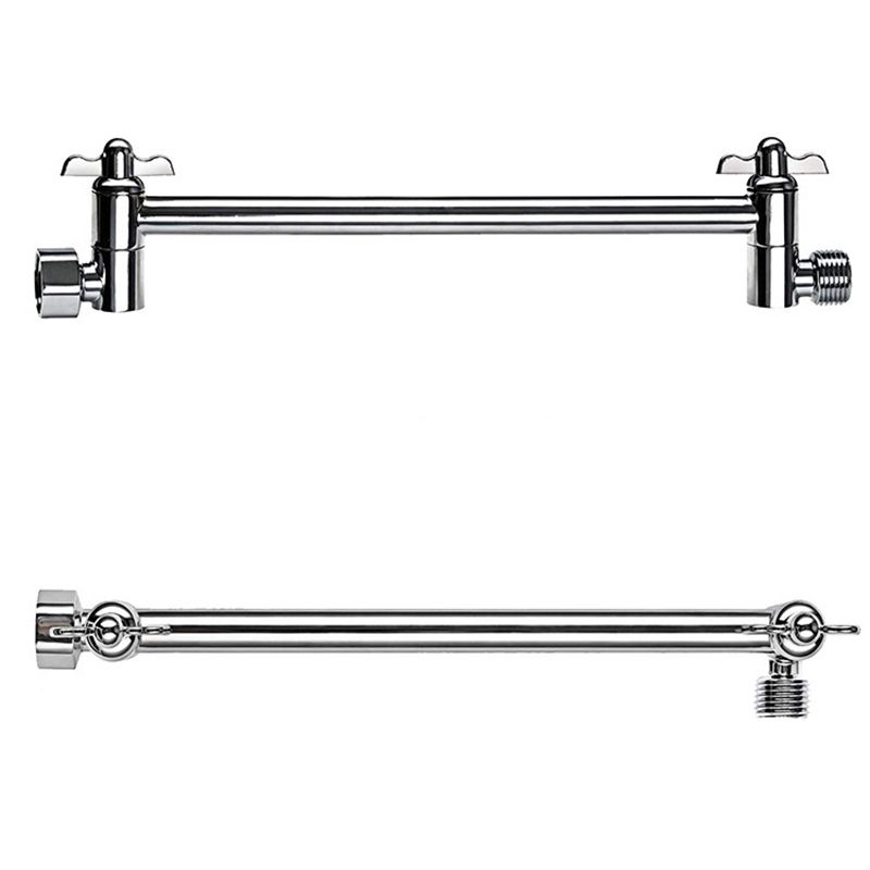 BowLift | Stainless Steel Fixed Shower Head Rainfall Wall Mounted Shower Head with Extension Arm