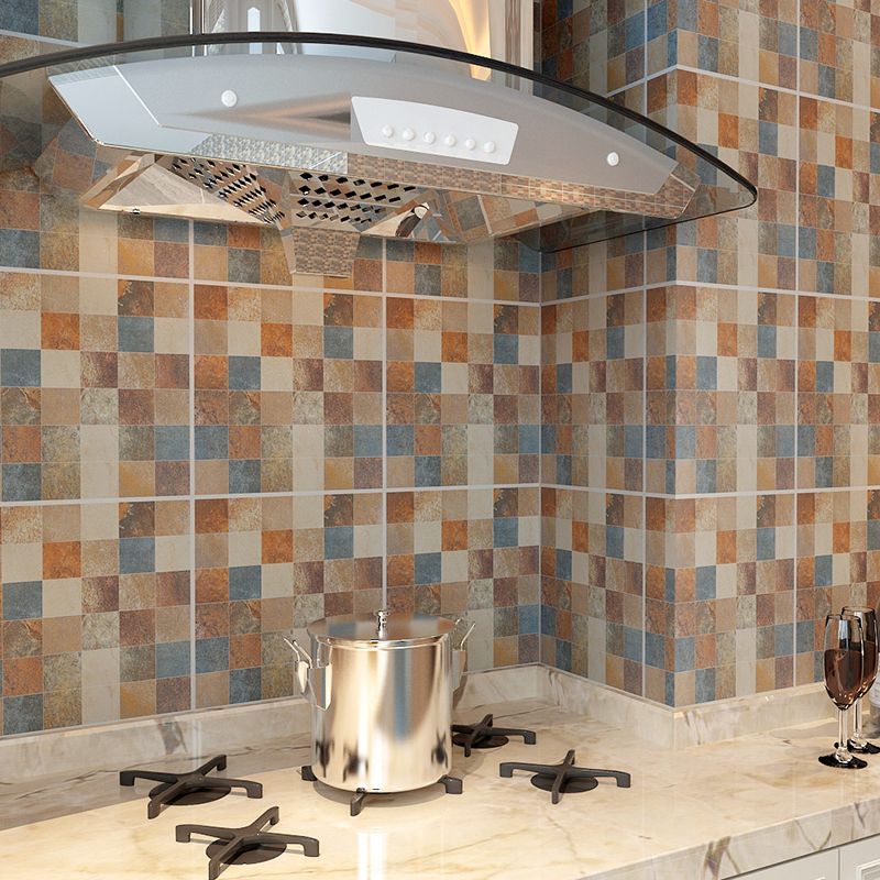 BowLift | Peel & Stick Tiles Square Stain Resistant Plastic Peel and Stick Tiles for Kitchen 20 Pack
