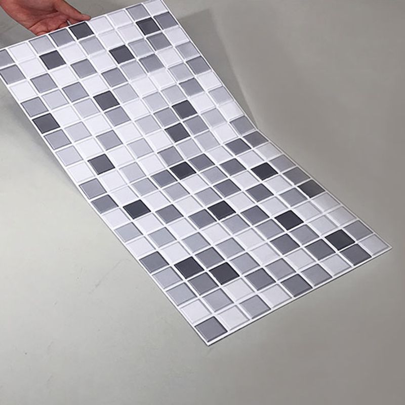 BowLift | Tile Stripping & Gluing Square Mosaic PVC Stain Resistant Stripping and Gluing Plates for Shower 5 Pack