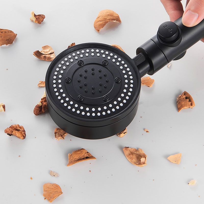 BowLift | Contemporary Handheld Shower Plastic Round Hand Shower with Self-Cleaning