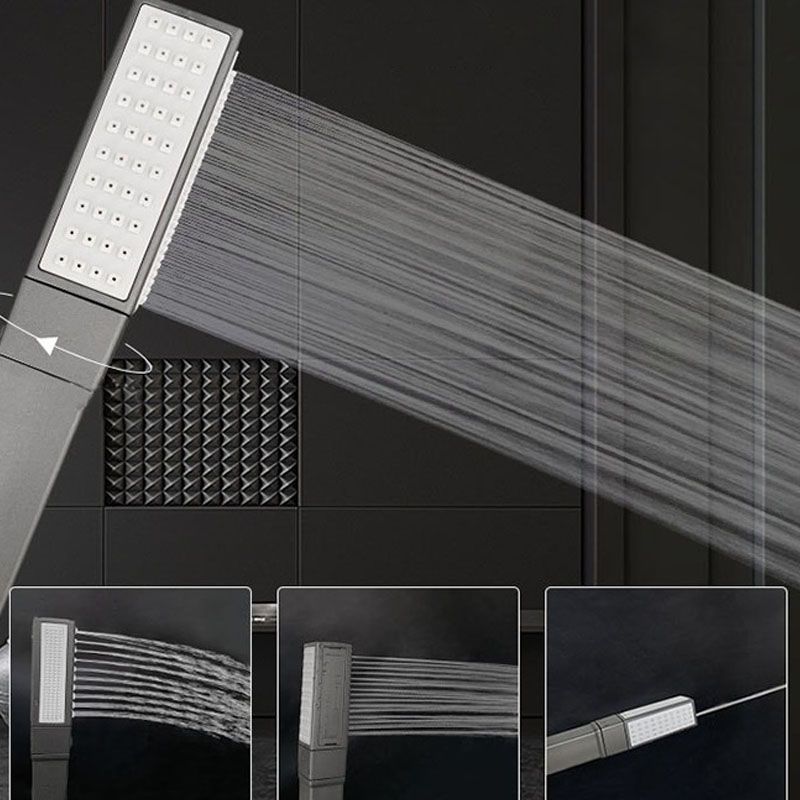 BowLift | Contemporary Showerhead Solid Color Plastic Handheld Showerhead