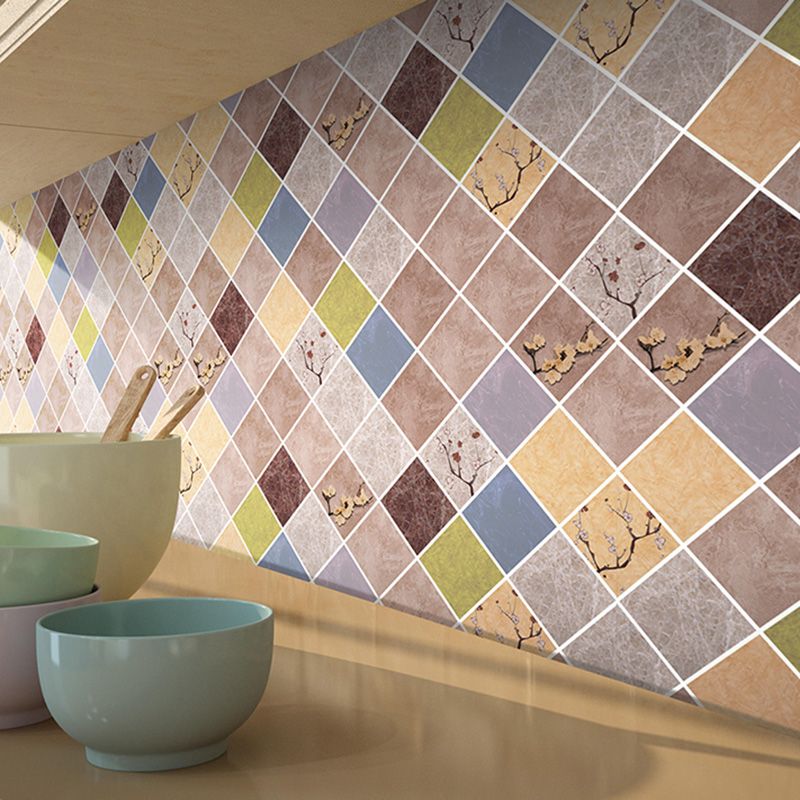 BowLift | Peel and Stick Wall Tile Plastic Square Mosaic Waterproof Peel and Stick Wall Tile