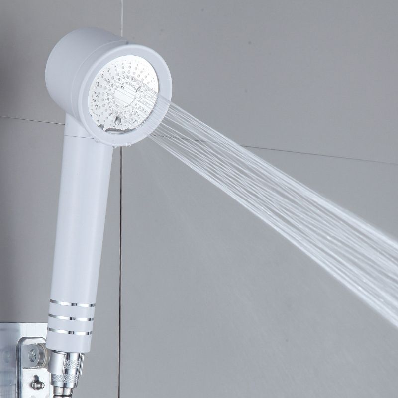 BowLift | Contemporary Shower Head Combination White Adjustable Handheld Shower