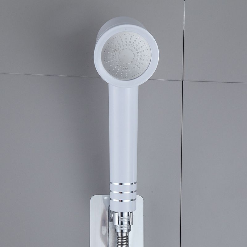 BowLift | Contemporary Shower Head Combination White Adjustable Handheld Shower