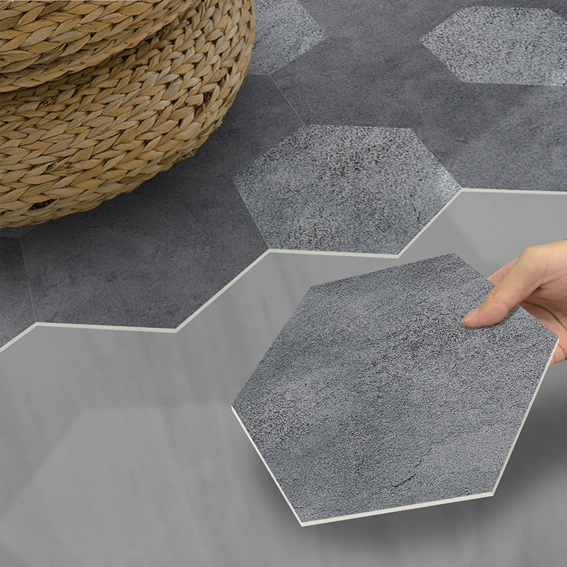 BowLift | Peel and Stick Vinyl Floor Dark Matte Vinyl Floors with Stone Look