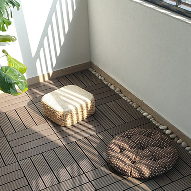 BowLift | Wooden Floor Tile Solid Color Click Lock Non-Slip Outdoor Terrace