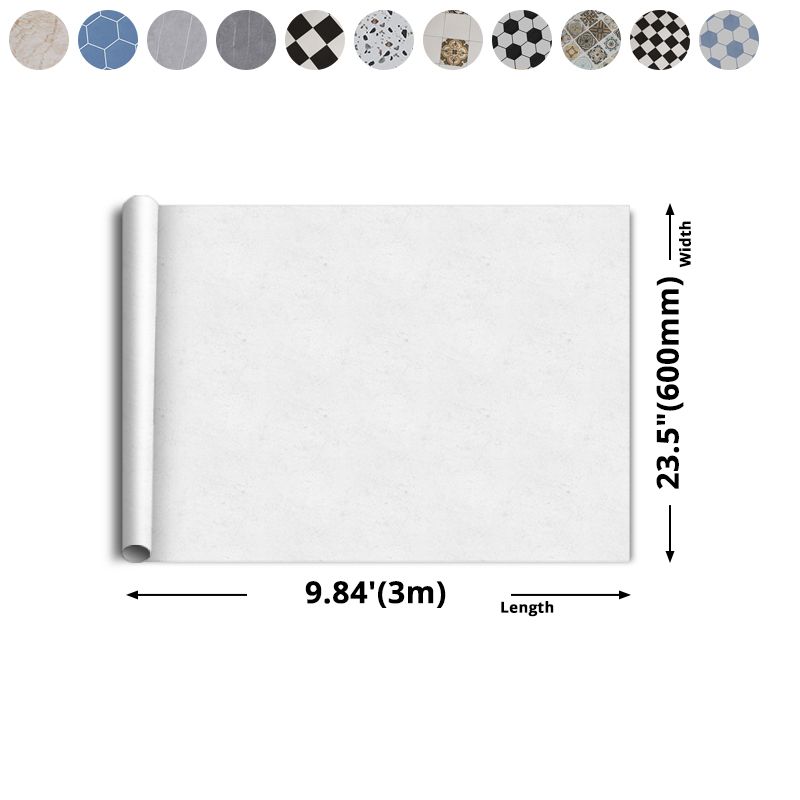 BowLift | Modern PVC flooring Peel and Stick porcelain tile look vinyl plank flooring