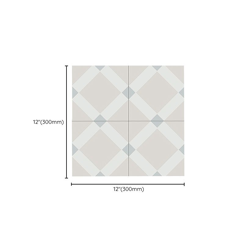 BowLift | Indoor Vinyl Floor Peel and Stick Square Print Waterproof Vinyl Floor