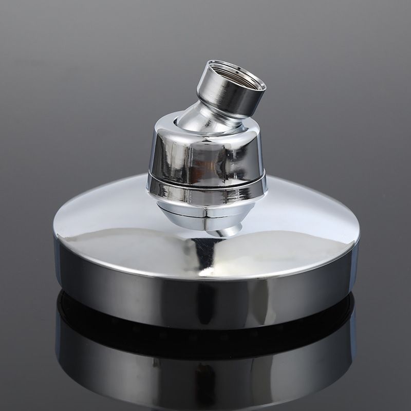 BowLift | Round Fixed Shower Head Traditional Style Metal 5-Inch Fixed Shower Head