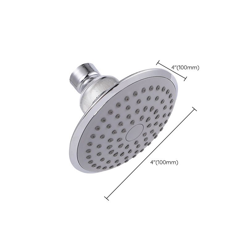 BowLift | Round Shape Shower Head Modern Swiveling Wall Mounted Fixed Shower Head