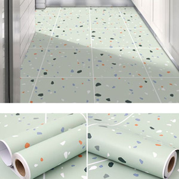 BowLift | Modern PVC Floor Geometric Pattern Peel and Stick Vinyl Plank Floor