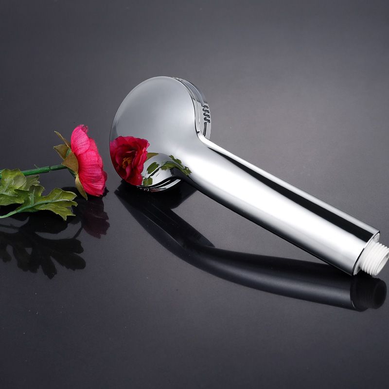 BowLift | Contemporary Silver Round Shower Head Water Efficient Standard Spray Head